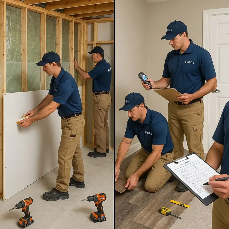 Repairs and Reconstruction process in Herington, KS